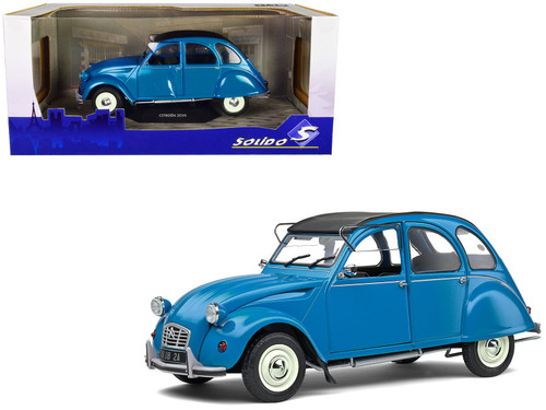 1/18 Solido Citroen 2CV6 Region Paris Diecast Car Model