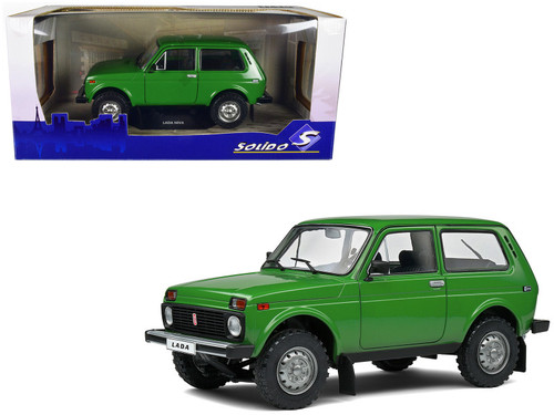 1/18 Solido 1980 Lada Niva (Green) Diecast Car Model