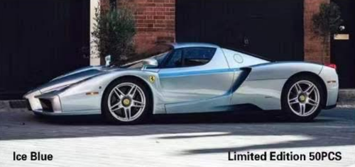 1/18 Gavin Ferrari Enzo (Ice Blue) Resin Car Model Limited 50 Pieces