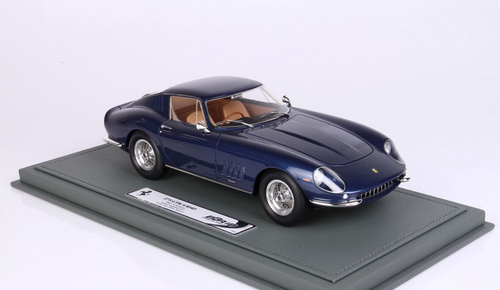 1/18 BBR 1967 Ferrari 275 GTB 4 RHD (Metallic Sera Blue) Resin Car Model Limited 36 Pieces