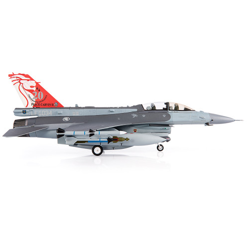 1/72 JC Wings 2014 F-16D Fighting Falcon Republic of Singapore Air Force, 425th Fighter Squadron Black Widows Model