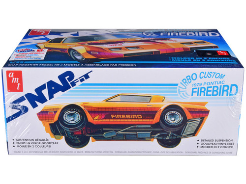 Skill 1 Snap Model Kit 1979 Pontiac Firebird "Turbo Custom" 1/25 Scale Model by AMT