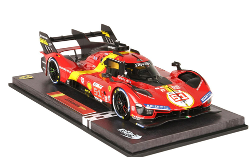 1/18 BBR 2023 Ferrari 499P Winner Le Mans #51 Resin Car Model Limited