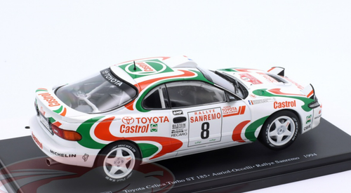 Ignition Model 1/43 Toyota Celica WRC – Rallye Catalunya 1995 – Didier Auriol – N°0063