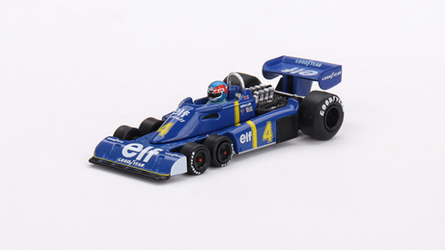 1/64 MINI GT Tyrrell P34 #4 Patrick Depailler1976 Swedish GP 2nd Place