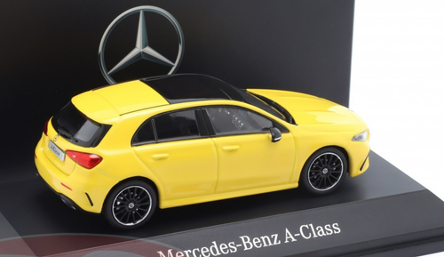 1/43 Dealer Edition Mercedes-Benz A-Class A-Klasse (W177) (Sun Yellow) Car Model