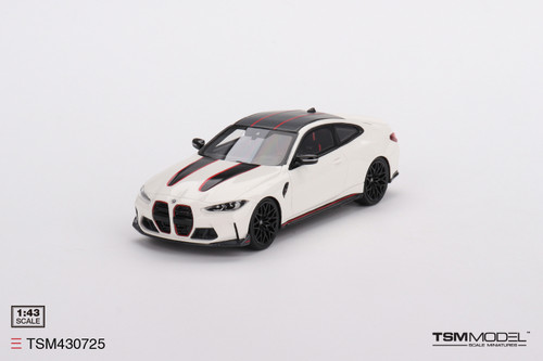 1/43 TSM BMW M4 G82 CSL (Alpine White) Car Model