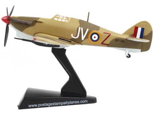 Hawker Hurricane MK. II Fighter Aircraft "British Royal Air Force" 1/100 Diecast Model Airplane by Postage Stamp