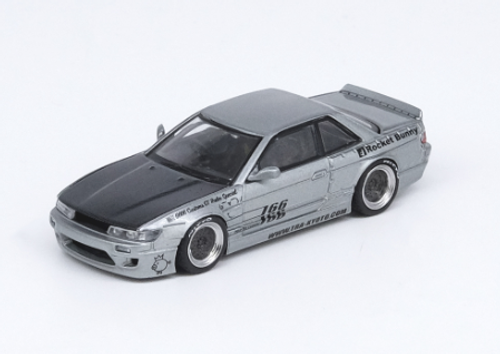 1/64 INNO Nissan Silvia (S13) V1 PANDEM ROCKET BUNNY Silver