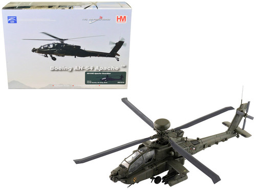 Boeing AH-64E Apache Guardian Attack Helicopter "1st Air Cavalry United States Army" (2018) "Air Power Series" 1/72 Diecast Model by Hobby Master