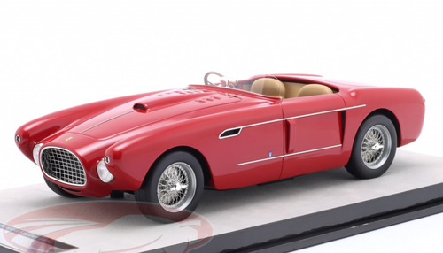 1/18 Tecnomodel 1953 Ferrari 340 Mexico Spyder Press Version (Gloss Red) Resin Car Model