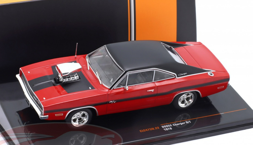 1/43 Ixo 1970 Dodge Charger R/T (Red) Car Model