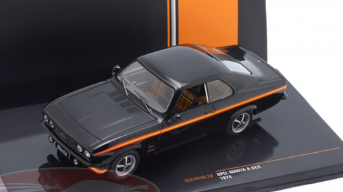 1/43 Ixo 1974 Opel Manta A GT/E Black Magic (Black) Car Model