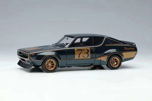 1/43 Makeup 1972 Nissan Skyline 2000 GT-R (KPGC110) Racing Concept Tokyo Motor Show Car Model