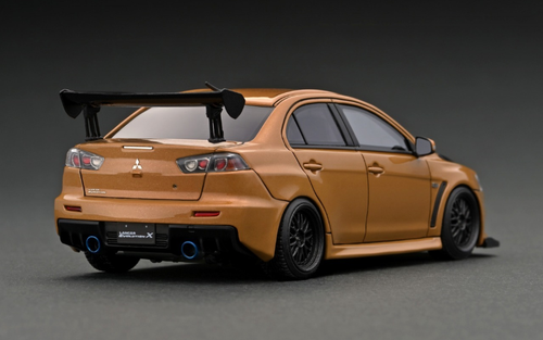 1/43 Ignition Model Mitsubishi Lancer Evolution X (CZ4A) Gold (Limit 40 Pieces)