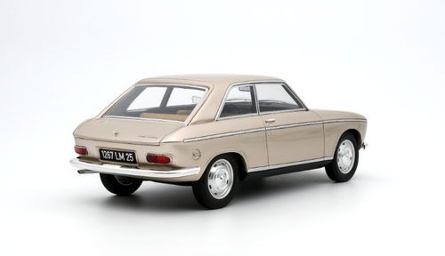 1/18 OTTO 1965 Peugeot 204 Coupe (Beige) Car Model