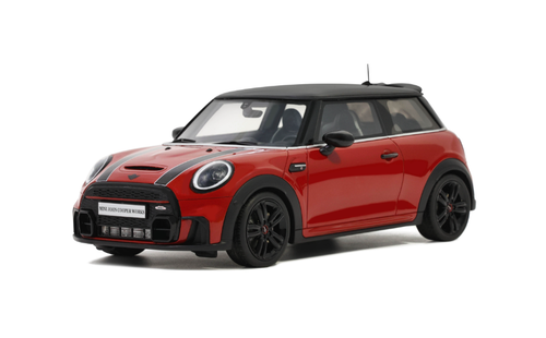 1/18 OTTO 2021 Mini Cooper S JCW John Cooper Works Package (Red) Car Model