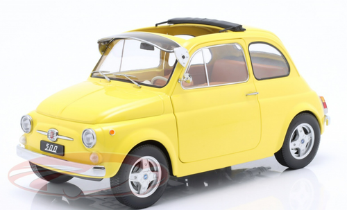 1/12 KK-Scale 1968 Fiat 500 F (Light Blue) Car Model 