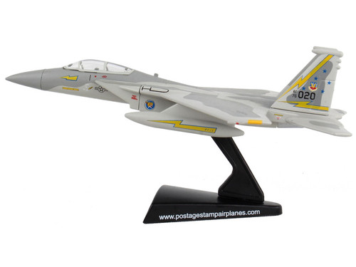 McDonnell Douglas F-15 Eagle Fighter Aircraft "5th Fighter Interceptor Squadron" United States Air Force 1/150 Diecast Model Airplane by Postage Stamp