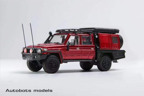 ♥ 1/64 Autobots Models Toyota Land Cruiser LC79 (Black) Car