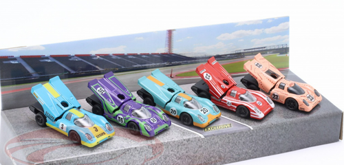 1/64 Majorette 5-Car Set Porsche 917 KH Edition Car Models