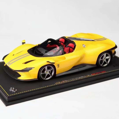 1/18 BBR Ferrari SP3 Daytona 599+1 Spider Open Top (Modena Yellow