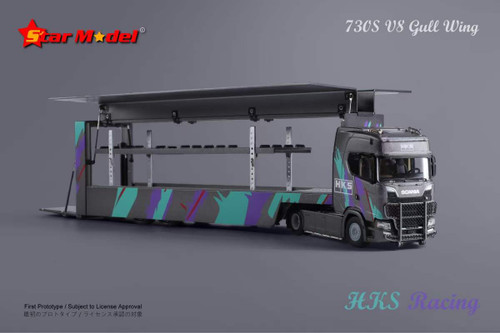 1/64 Kengfai & Maxwell Scania S730 V8 Double Level