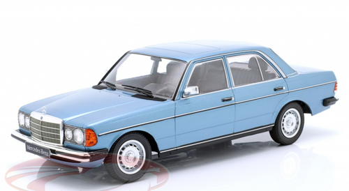 1/18 KK-Scale 1975 Mercedes-Benz 230E (W123) (Light Blue Metallic) Car Model