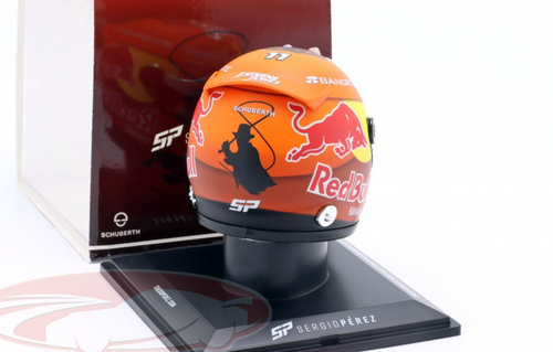 1/4 Schuberth 2022 Formula 1 Sergio Perez Red Bull Racing #11 Canada GP Helmet Model