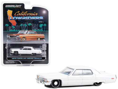 スズキ 1/64 Greenlight 1973 Cadillac Coupe deVille Lowrider Custom Maroon