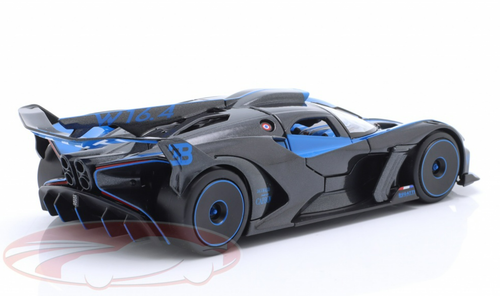 1/24 Maisto 2020 Bugatti Bolide W16.4 (Blue Carbon) Diecast Car Model