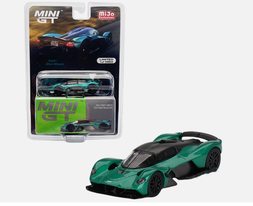1/64 Mini GT Aston Martin Valkyrie (Aston Martin Racing Green) Diecast Car Model