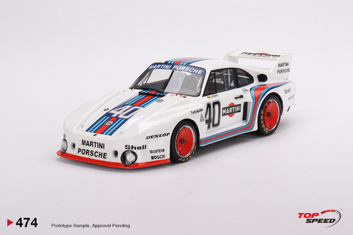 1/18 Top Speed 1977 Porsche 935/77 2.0 935 Baby #40 Car Model