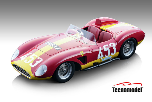 1/18 Tecnomodel 1957 Ferrari 500 TRC Mille Miglia S. Sbarci Resin Car Model