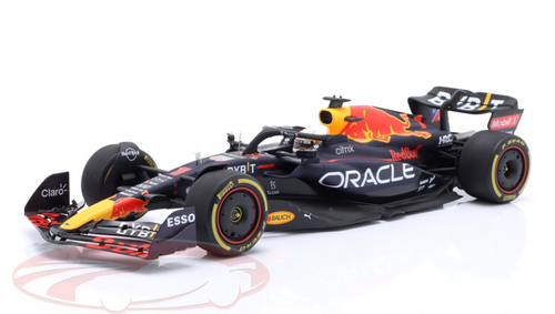 1/18 Spark 2022 Formula 1 Max Verstappen Red Bull RB18 #1 Winner Belgium GP Car Model