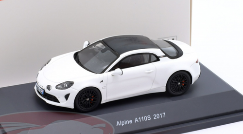 1/43 Schuco 2017 Alpine A110S (White) Car Model