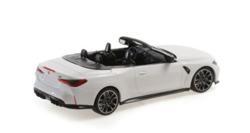 1/18 Minichamps 2021 BMW M4 Cabriolet (G83) (Grey Metallic) Car