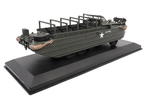 GMC DUKW Amphibious Vehicle Olive Drab "United States Army" 1/43 Diecast Model by Militaria Die Cast