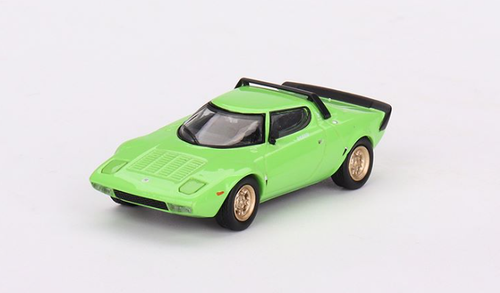 1/64 MINI GT Lancia Stratos HF Stradale Verde Chiaro