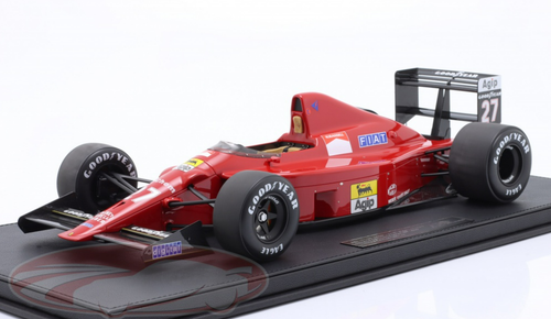 1/12 GP Replicas 1989 Formula 1 Nigel Mansell Ferrari 640 #27 2nd France GP Car Model