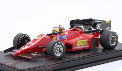 1/43 Brumm 1984 Formula 1 Set Race Car Transporter with Ferrari 