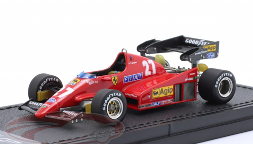 1/43 GP Replicas 1983 Formula 1 Patrick Tambay Ferrari 126C2B #27 Winner San Marino GP Car Model