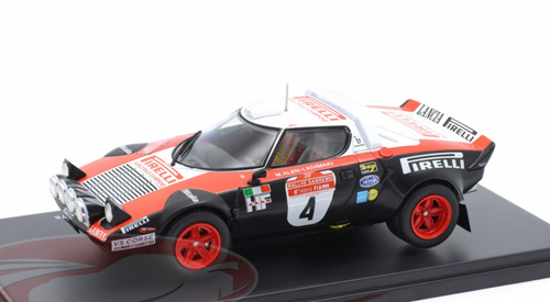 1/24 Altaya 1978 Lancia Stratos HF #4 Winner Rallye SanRemo Lancia Pirelli Markku Alén, Ilkka Kivimäki Car Model