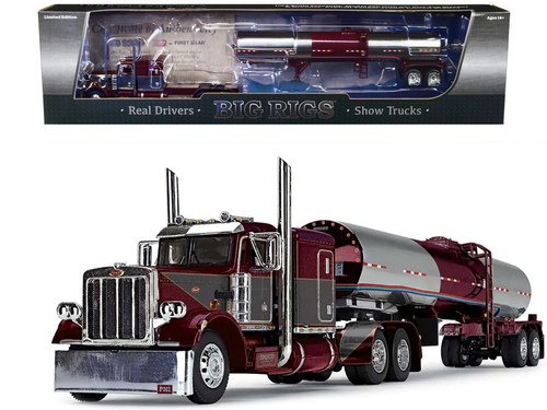 Peterbilt Model 359 with 63” Flat Top Sleeper & Brenner Tank