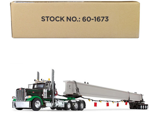 Peterbilt 389 Day Cab and ERMC 4-Axle Hydra-Steer Trailer