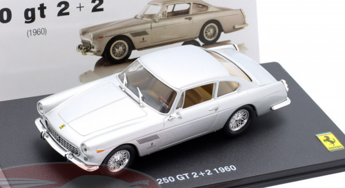 1/43 Altaya 1960 Ferrari 250 GT 2+2 (Silver) Car Model