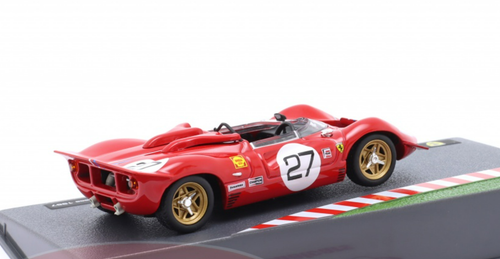 1/43 Altaya 1967 Ferrari 350 #27 Monterey GP Can-Am Laguna Seca Harrah's Club Jonathan Williams Car Model