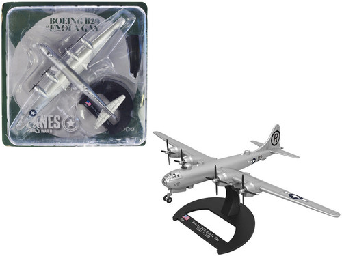 Boeing B-29 Superfortress Bomber Aircraft "Enola Gay 509th Composite Group Tinian" United States Army Air Force (1945) "Planes of World War II" Series 1/200 Diecast Model Airplane by Luppa