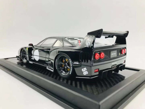 1/18 VIP Scale Models Ferrari F40 LB-Works Liberty Walk LBWK-F40 (Black) Resin Car Model Limited 38 Pieces