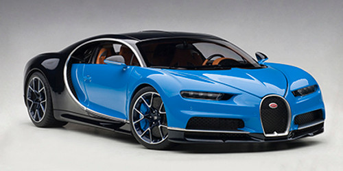 1/18 AUTOart BUGATTI CHIRON 2017 (FRENCH RACING BLUE